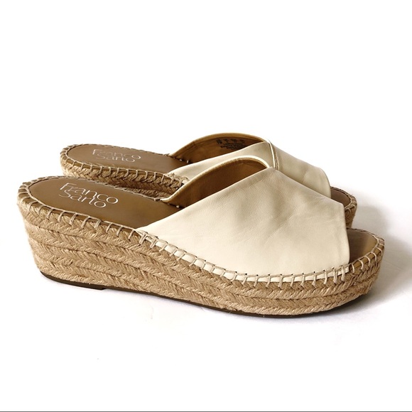 Franco Sarto Shoes - Franco Sarto Espadrille Slide Wedges